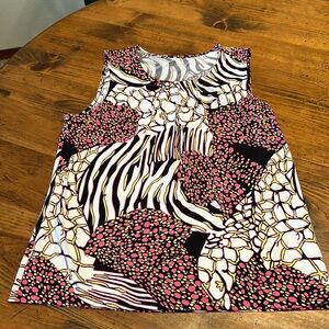 NWT Christopher & Banks Sleeveless Blouse Size Large